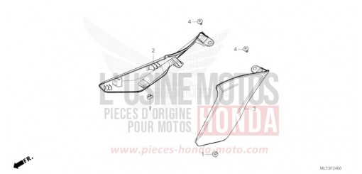 SIDE COVER CB1000GTT de 2026